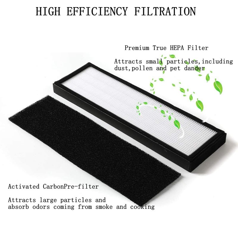 Gazeer FLT4825 Filter B Replacement Compatible with G-Guardian AC4825 AC4300 AC4800 AC4900 AC4850,4 Filters+4 Carbon Pre Filters - Image 2